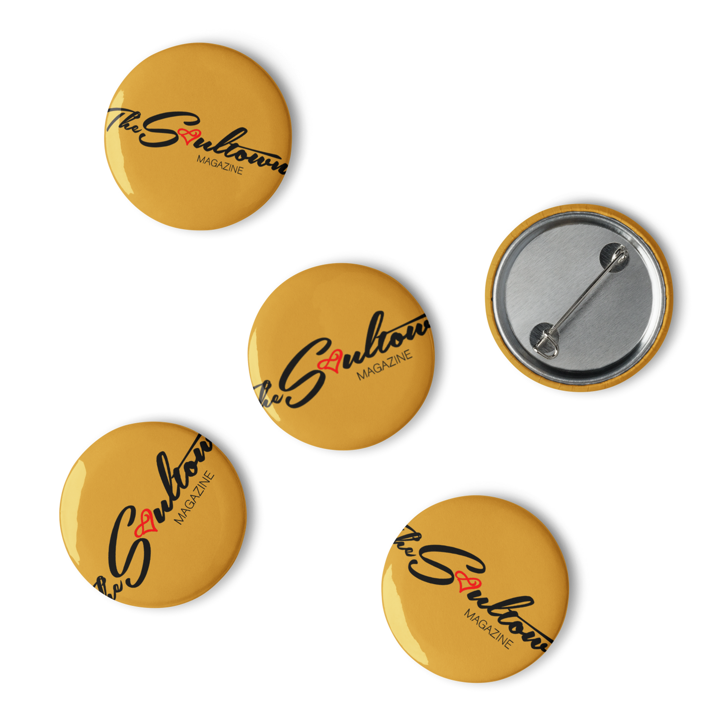 Soul - Set of pin buttons