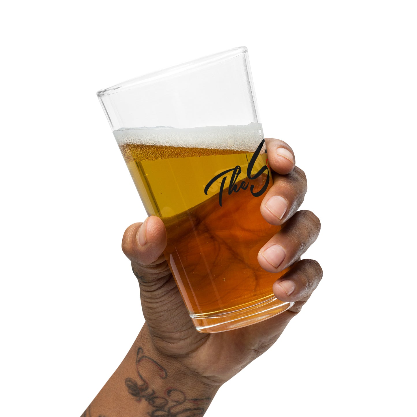 Shaker pint glass